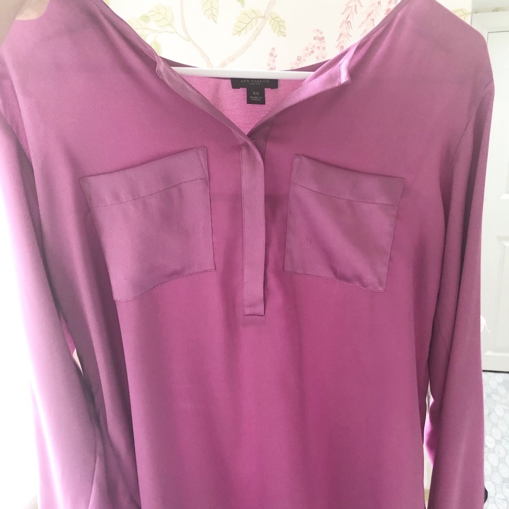 long sleeve Ann Taylor blouse